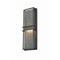 Z-Lite Eclipse 2 Light Outdoor Wall Sconce, Black And Seedy 577B-BK-LED - alternate 2